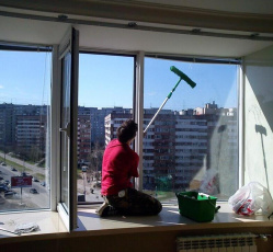 Мытье окон в однокомнатной квартире Армавир